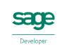 Sage Developer Logo; Indicates we are officially recognised by Sage as a developer and are supplied with developer tools by Sage